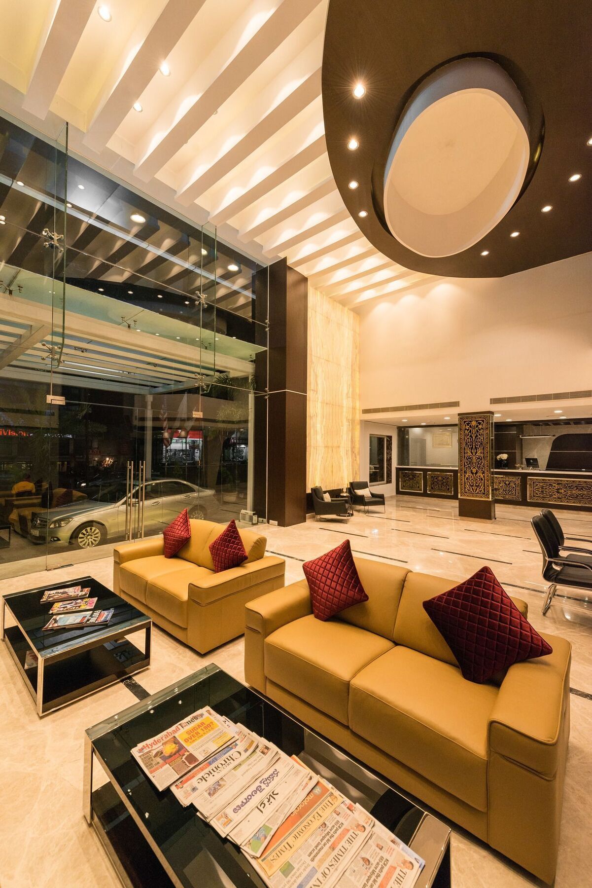 Park Continental Hotel Hajdarábád Exteriér fotografie